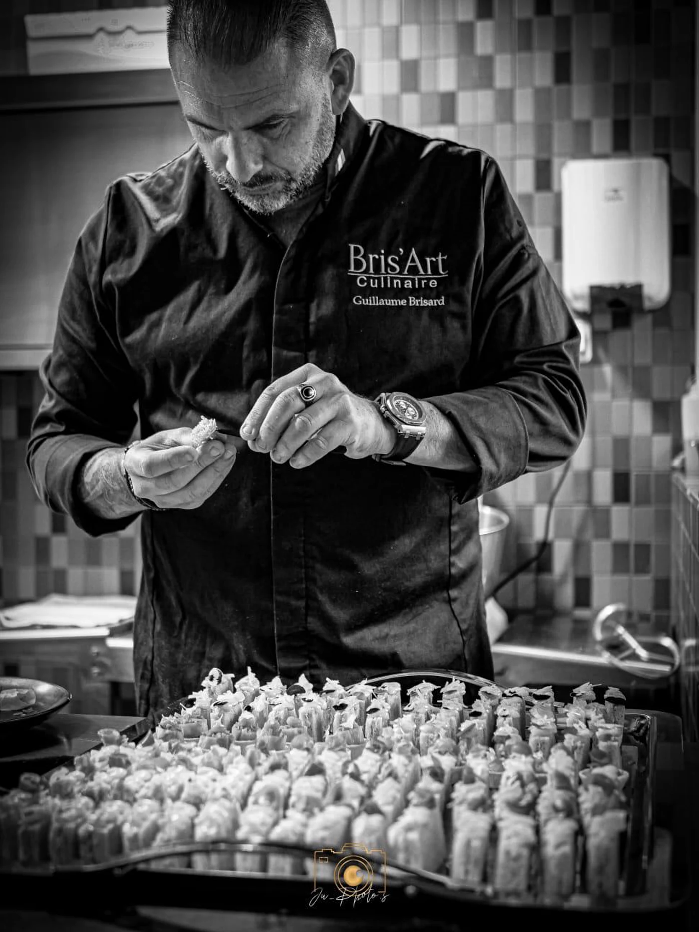 Chef Guillaume Brisard service à domicile gastronomique